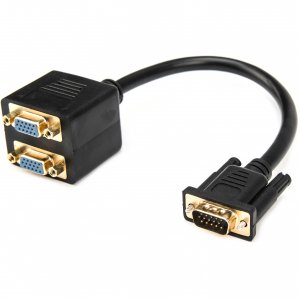 Rocstor Y10A209-B1 1ft Vga To 2xvga Adapter Mf