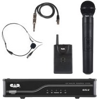 Cad GXLUHBL Uhf Dc W-combo Mic Sys F-l