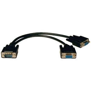 Tripp RA15017 (r) P516-001-hr Vga Monitor Y-splitter Cable, 1ft (for 1