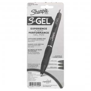 Dymo 2096155 Sharpie Gel 1.0mm 4ct Black