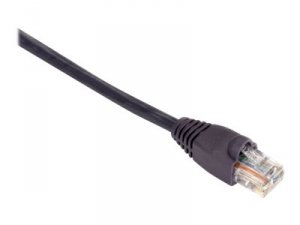 Black EVNSL88-0006-25PAK Gigabase 350 Cat5e Patch Cable, Snagless Boot