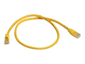 Monoprice 3374 Cat5e 24awg Utp  Patch Cable_ 2ft Yellow