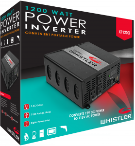 Whistler XP1200I Power Inverter 1200w 3out