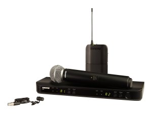 Shure BLX1288/W85-H10 Blx1288 Combo Wwl185 And Sm58