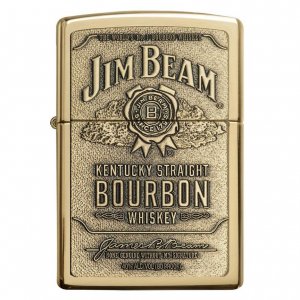 Zippo 254BJB929 Jim Beam Emblem Lighter - Classic Collection