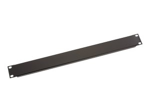 Black RMTB01 Filler Panel, Black, 1u (1.75in)