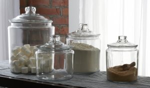 Anchor DH69832T Heritage Hill Jar W Lid 3qt