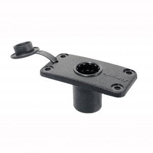 Scotty 244-BK Scotty 244 Flush Deck Mount Wrain Cap