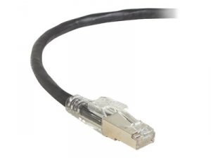 Black C6APC80S-BK-15 Gigatrue 3 Cat6. Shielded Patch Cord Whi