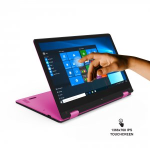 Dp CLT1164PNC 11.6 Touchscreen Laptop Pink