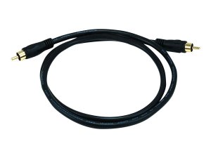 Monoprice 2743 Coaxial Audiovideo Rca Cable Mm 3ft