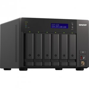 Qnap QVP-63A-US 6bay Nvr 8ch Max Ch 36 Vms