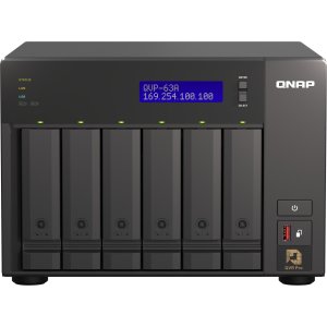 Qnap QVP-63A-US 6bay Nvr 8ch Max Ch 36 Vms