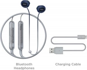 Tcl SOCL200BTBK-NA Socl200 Bluetooth Headphones