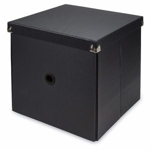 Samsill PNS17LSBK Pop N' Store 11 Cube Box Blk