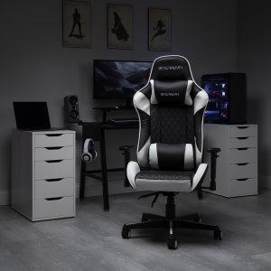 Ofm RSP-100-WHT Respawn Reclining Gaming Chr Wht