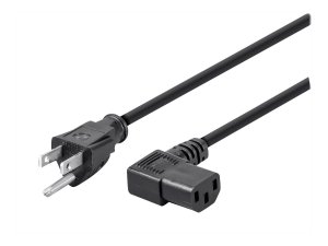 Monoprice 7685 Right Angle Power Cord Cable 10ft