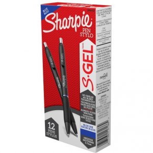 Dymo 2096152 Sharpie Gel 0.7mm 12ct Box Blue