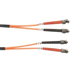 Black FO625-005M-STST Fiber Patch Cable 5m Mm 62.5 St To St