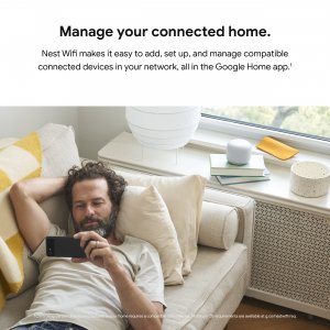 Google GA01422-US Nest Wifi Point Sand