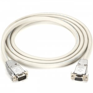 Black EYN257T-0006-MF Db9 Serial Null-modem Cable, Db9 Maledb