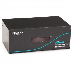 Black KV2404A Servswitch Wizard Dual-link Dvi Quad-hea