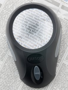 Carson LL88 Led Lighted 5x Stand Magnifier