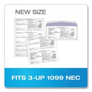 Tops TOP 22223 Adams 1099-nec Envelopes - Document - 3 34 Width X 8 34