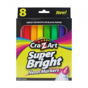 Larose 1011248 Marker,neon,brdlne,8ct