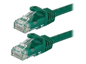 Monoprice 9854 Flexboot Cat6 24awg  Cable_ 25ft Green