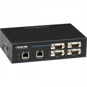 Black LES424A 4 Port Ser Server Rs232422485