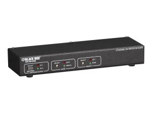 Black AC1032A-2A Dvi Switch With Audio And Serial Control