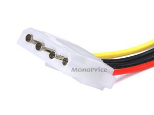 Monoprice 1317 Molex(5.25 Femalefemale) 12 Inch