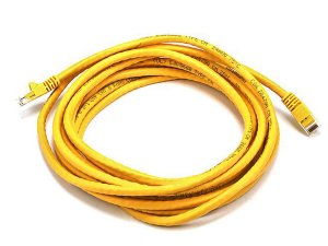 Monoprice 2312 Cat6 24awg  Cable_ 14ft Yellow