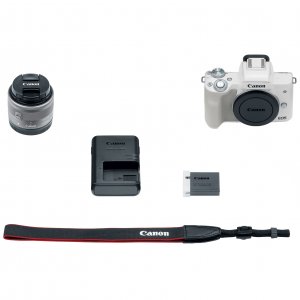 Canon 2680C001 Eos M50 Kit Blk Eos M50 Cam Body Batt Pk