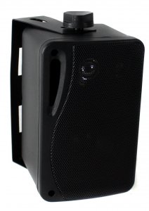 Pyle PLMR24B 100 W Rms - 200 W Pmpo Speaker - 3-way - 2 Pack - Black, 