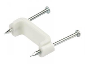 Startech CBMDNMCC2 100 Pack Cable Clips With Nails - Two Steel Nails -