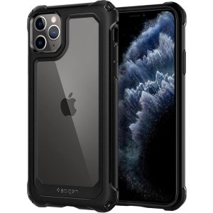 Spigen 075CS27051 Iph11prom Gauntlet Crbn Blk