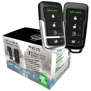 Excalibur RS375 Excalibur 3000 Feet Remote Start Keyless Entry System