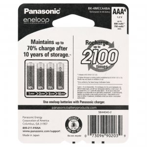 Panasonic TW9442 (r) Bk-4mcca4ba Eneloop(r) Rechargeable Batteries (aa