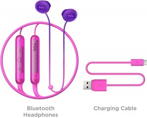 Tcl SOCL200BTPP-NA Socl200 Bluetooth Headphones