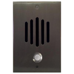 Aria DP-0252 Door Plate Intercom  No Camera With Black Metal Screen  O