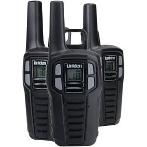 Uniden SX167-3CH 16-mile 2-way Frs And Gmrs Radios (3 Pk With 9 Batter