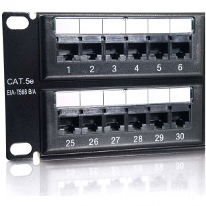 C2g 03854 Cat5e 110-type Patch Panel 48-