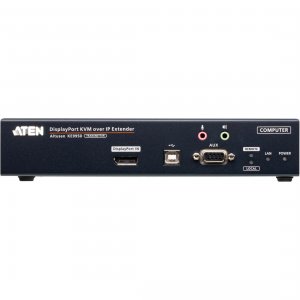 Aten KE6912T 4k Displayport Single View Kvm Over Ip Transmitter Waudio