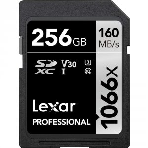 Lexar LSD1066128G-BNNNU Professional Sdxc Memory Card, 1066x 128gb, Cl