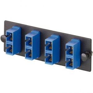 Panduit FAP3WBUDSCZ - Patch Panel - Black, Blue - 3 Ports