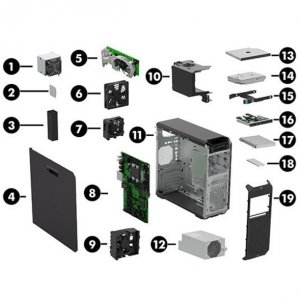 Hp 17F02UW#ABA Excess Z6g4 6254 8g 1t 6t 2t