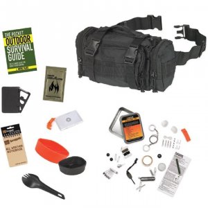 Snugpak NWMNA-4008280 10-piece Responsepak Survival Bundle - Black