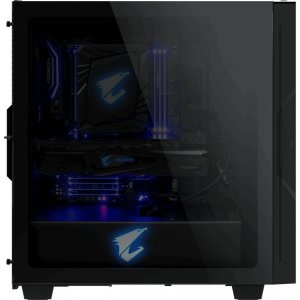 Gigabyte GB-AC300G Case Gb-ac300g Mid Tower Steel Plastic Glass Hdmi U